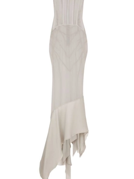 KIM Women DOLCE&GABBANA Dolce draped silk dress Gabbana & 0502